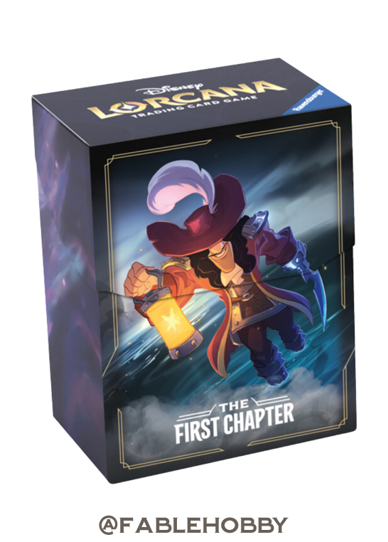 Disney Lorcana: The First Chapter Captain Hook 80+ Deck Box