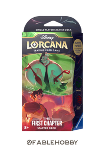 Disney Lorcana: The First Chapter Ruby & Emerald Starter Deck