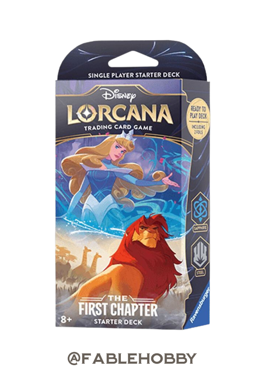 Disney Lorcana: The First Chapter Sapphire & Steel Starter Deck