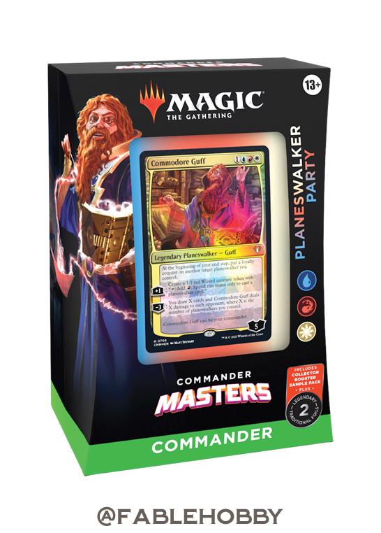 Commander Masters Planeswalker Party Commander Deck