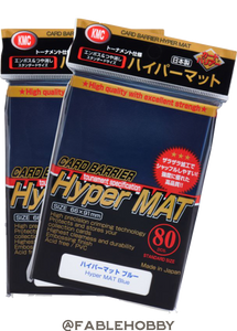 KMC Hyper Matte Dark Blue Sleeves 80ct