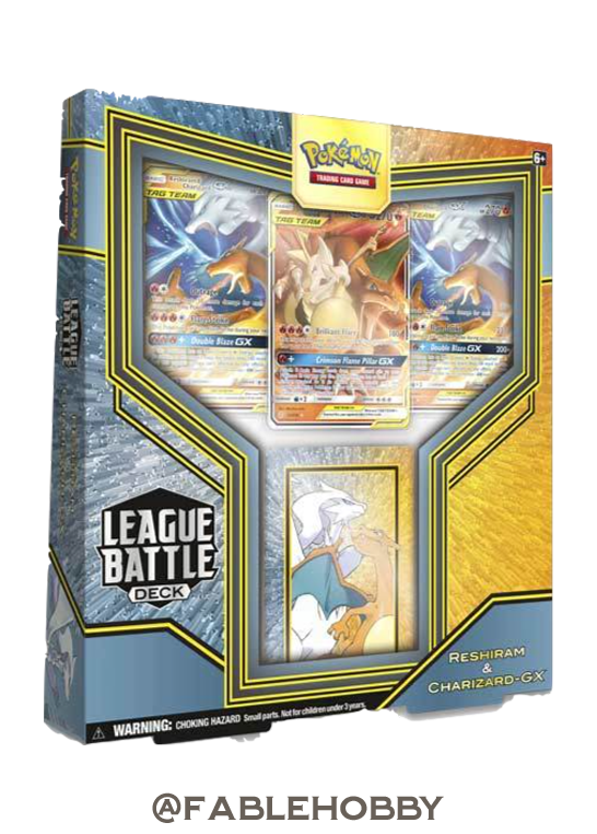 Pokémon Reshiram & Charizard-GX League Battle Deck