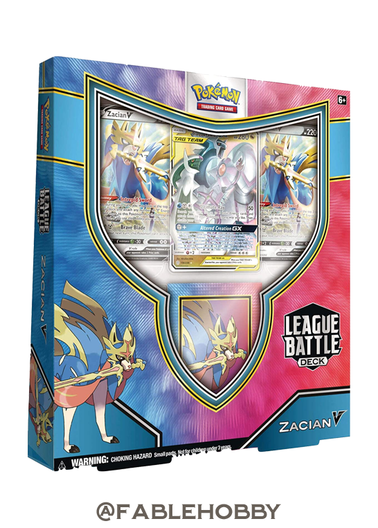 Pokémon Zacian V League Battle Deck