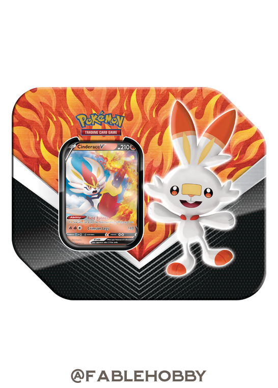 Pokémon Galar Partners Tin (Cinderace V)