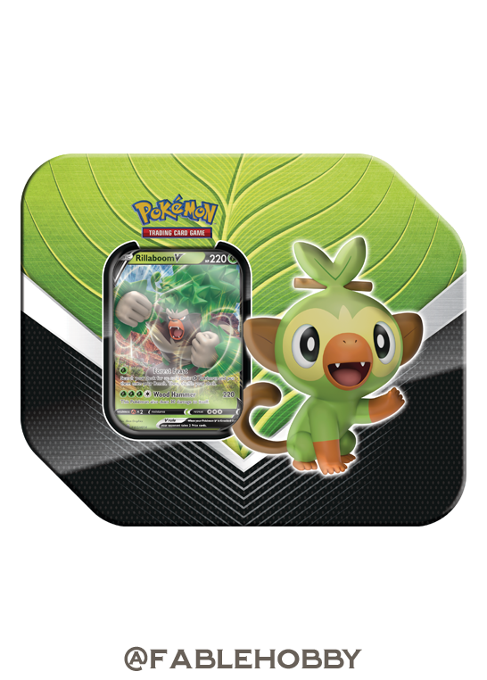Pokémon Galar Partners Tin (Rillaboom V)
