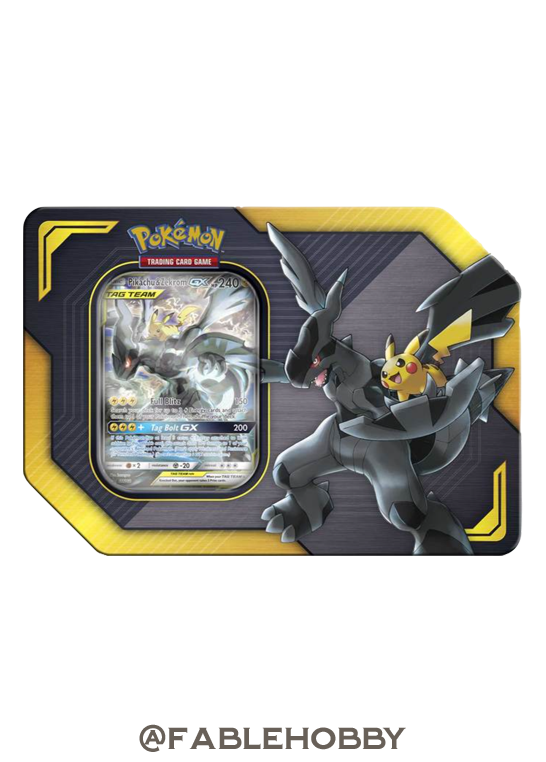 Pokémon Pikachu & Zekrom-GX TAG TEAM Tin