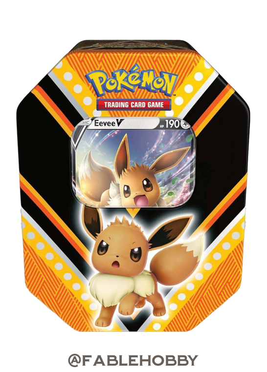 Pokémon Eevee V Powers Tin