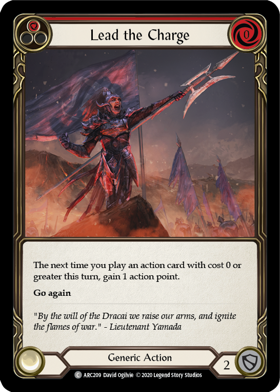 Lead the Charge (Red)