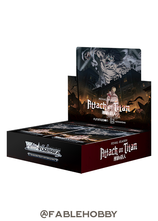 Attack On Titan: Final Season Booster Box