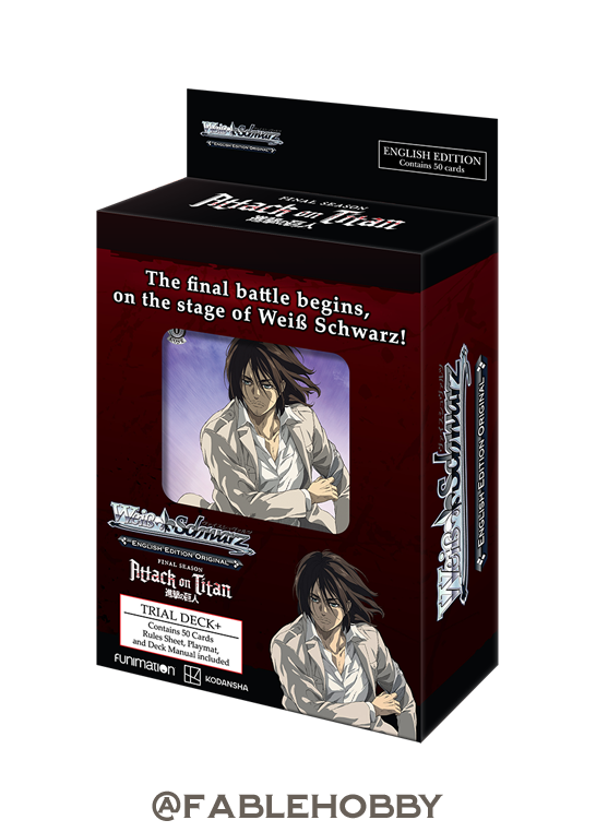 Attack On Titan: Final Season Trial Deck+