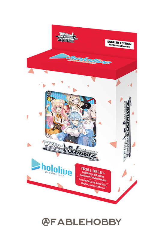 hololive production 5th Generation Trial Deck+